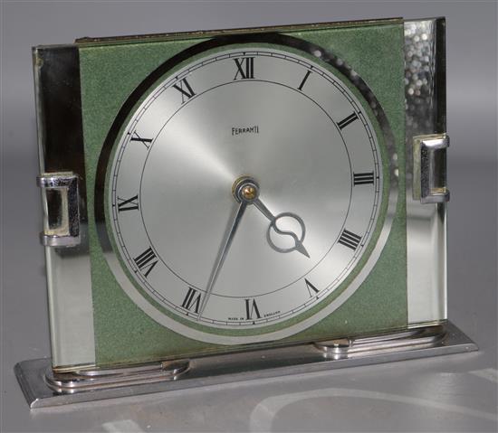 A mantel clock